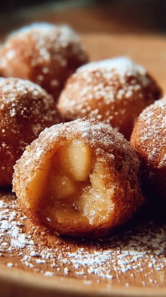 Delicious apple pie bombs ready to serve, featuring flaky pastry and spiced apple filling.