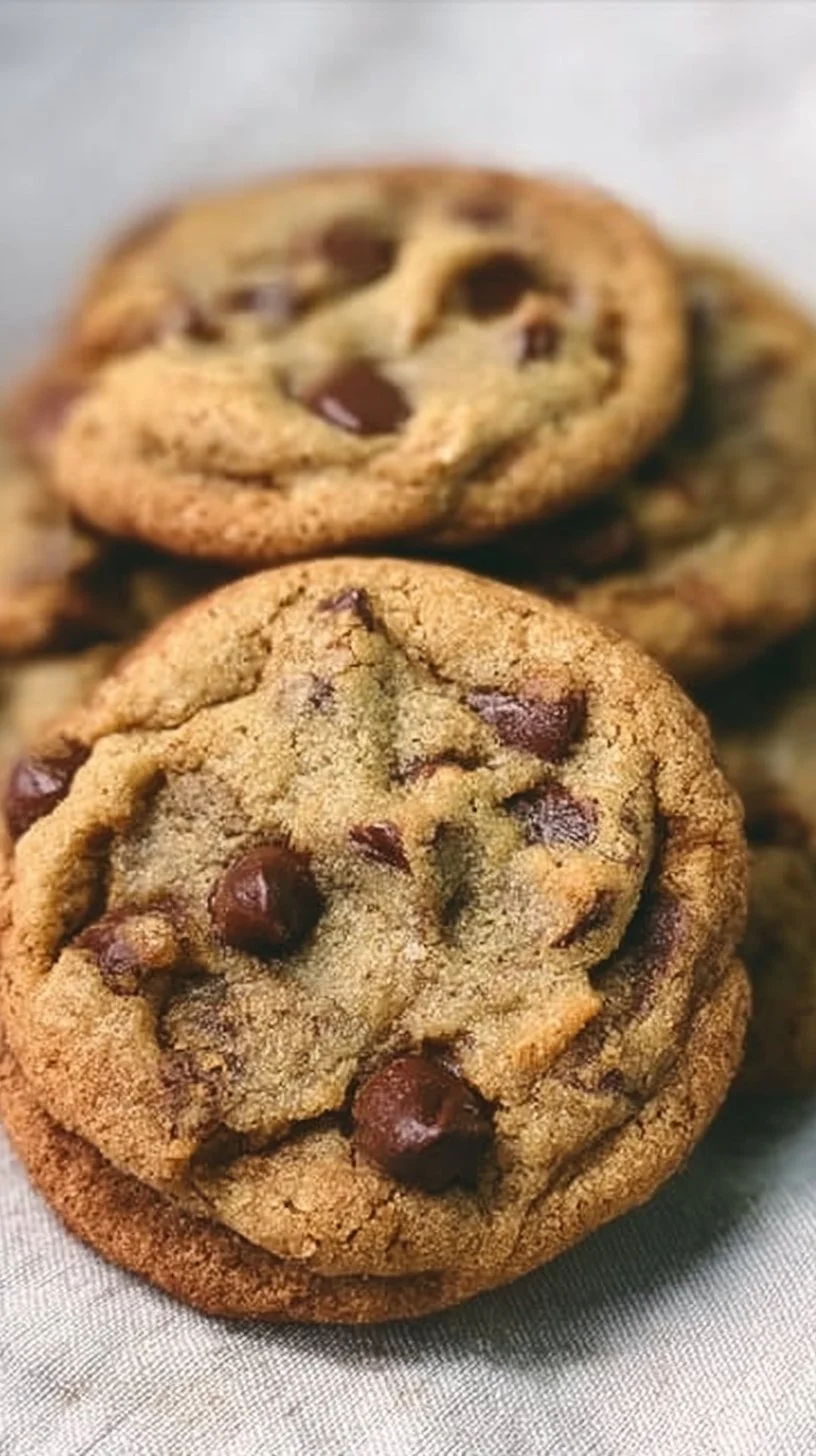 Brown Butter Chocolate Chip Cookies 1 Delicious brown butter chocolate chip cookies fresh out of the oven