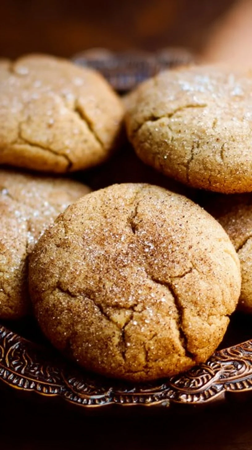 Chai Cookies 1 Freshly baked chai cookies with spices and herbs.