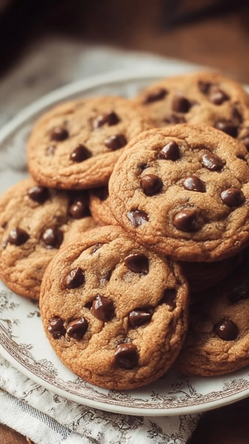 Chewy Chocolate Chip Cookies 1 Delicious chewy chocolate chip cookies freshly baked
