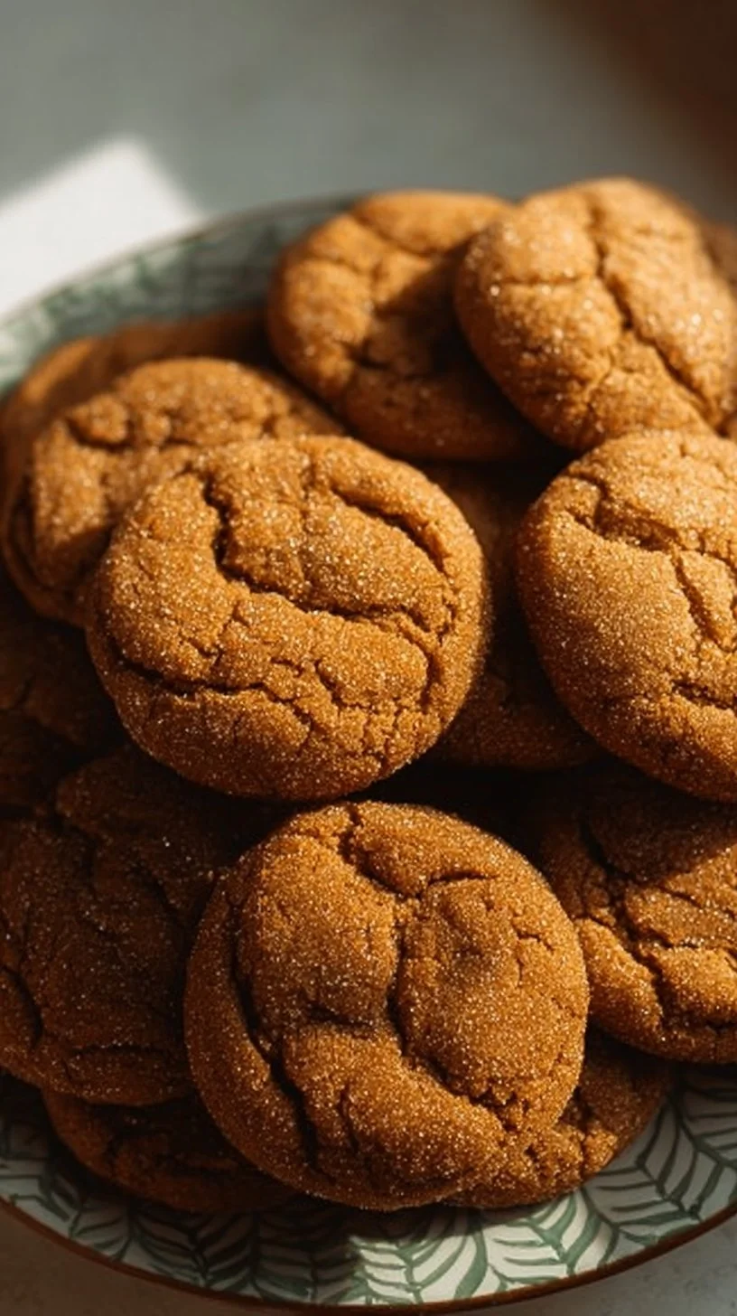 Chewy Maple Pumpkin Cookies 1 Chewy maple pumpkin cookies with a soft and tender texture, perfect for autumn treats.