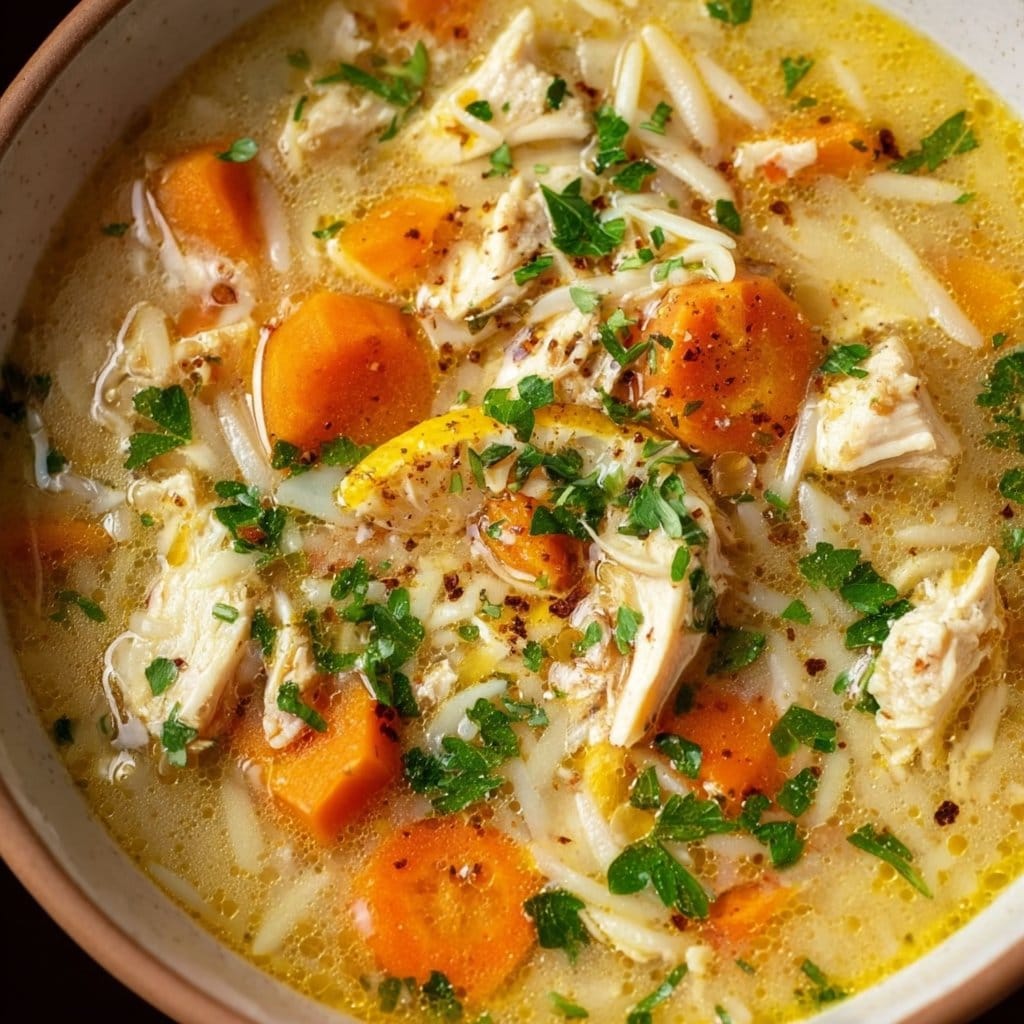 Greek Lemon Chicken Soup