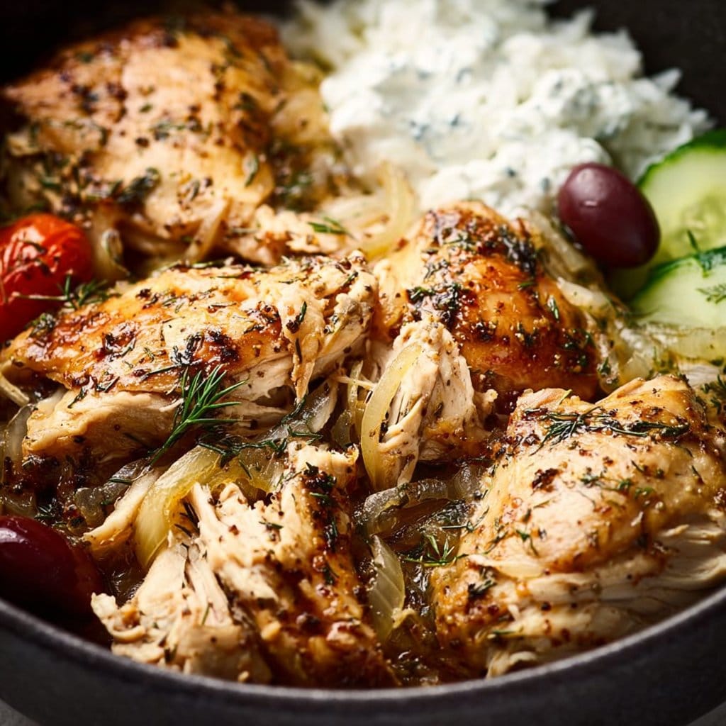 Slow Cooker Greek Chicken 2 Slow Cooker Greek Chicken