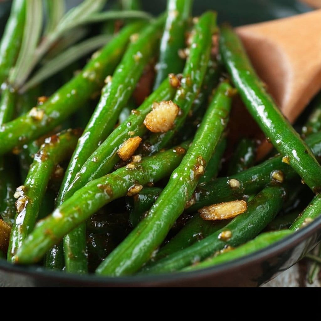 Honey Garlic Green Beans