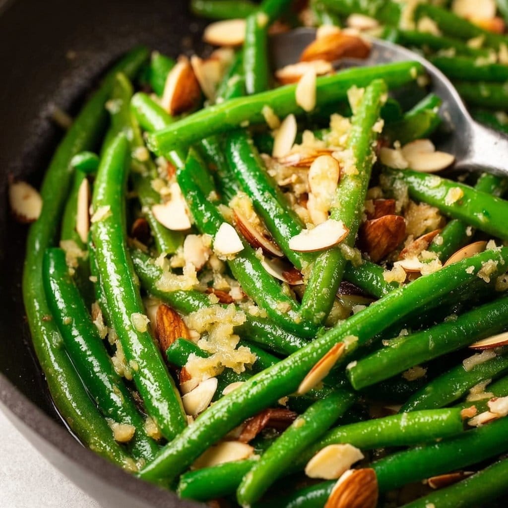Green Beans Almondine 2 Green Beans Almondine