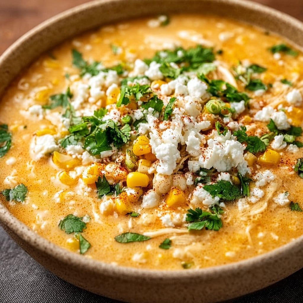 Mexican Street Corn Soup
