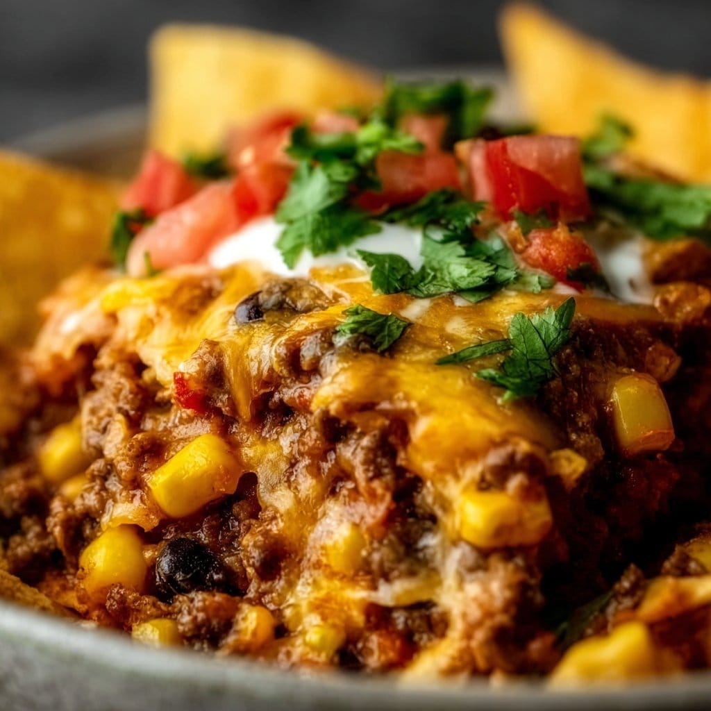 Crockpot Taco Casserole 2 Crockpot Taco Casserole