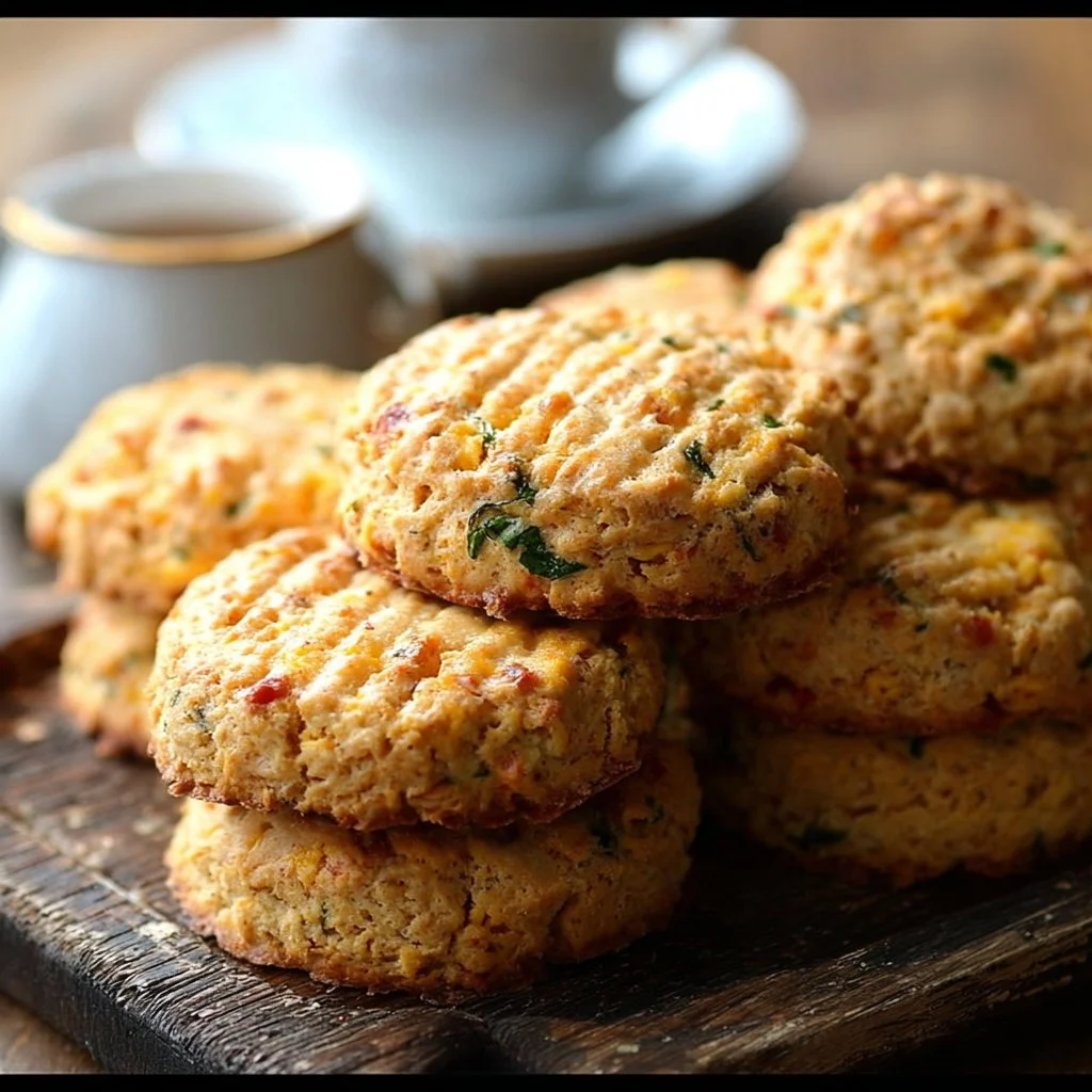 Delicious and healthy breakfast protein biscuits for a nutritious start