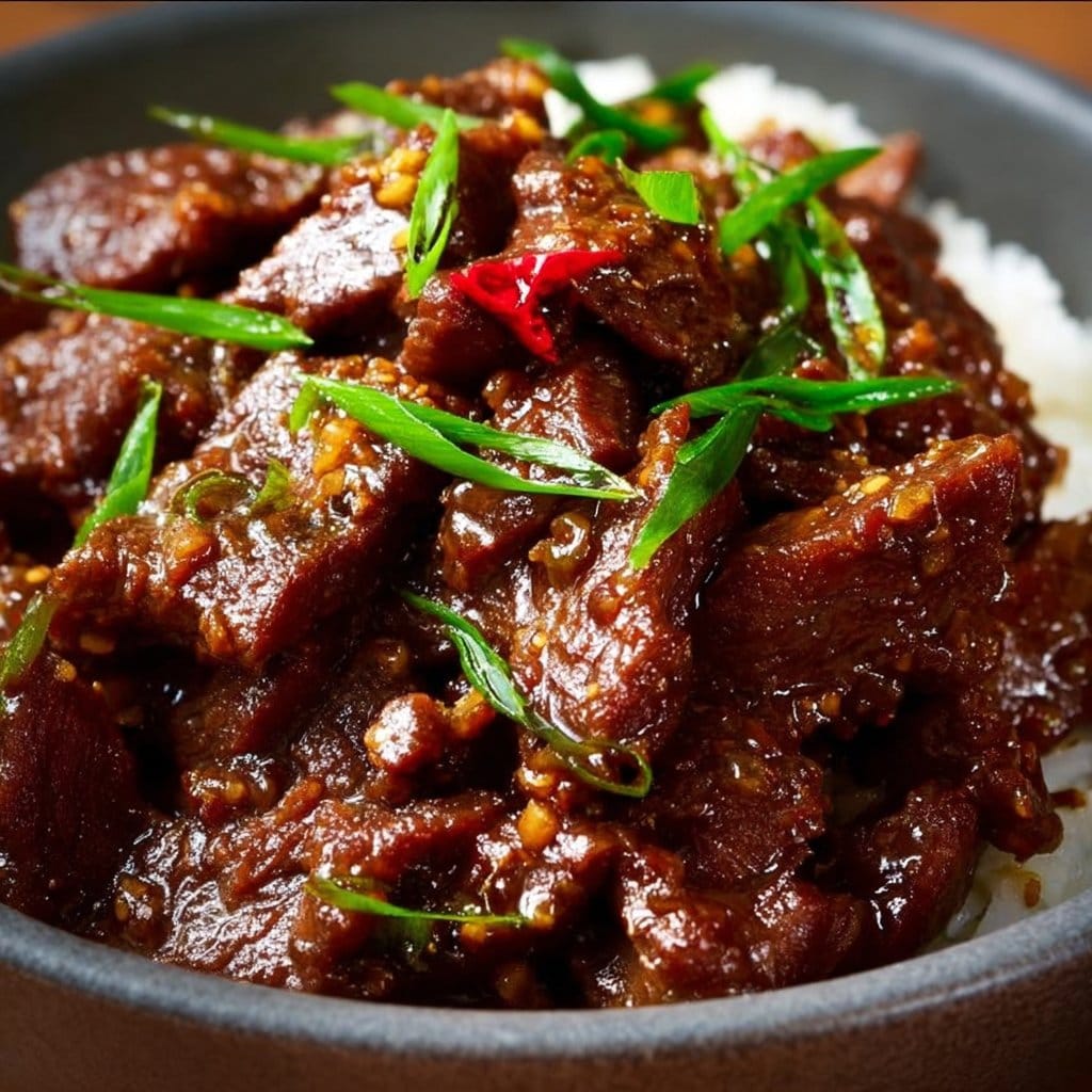 Slow Cooker Mongolian Beef