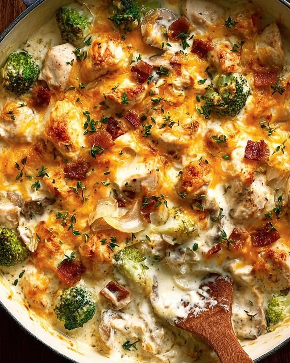 Creamy Low Carb Chicken Casserole