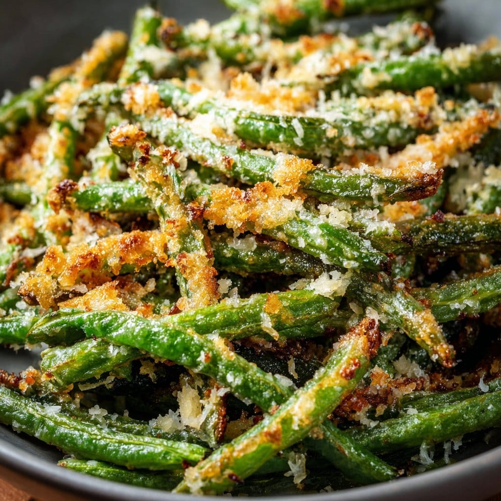Crispy Air Fryer Parmesan Green Beans