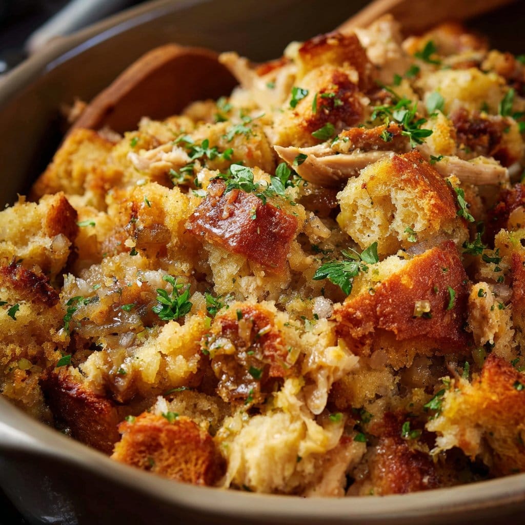 1980s Slow Cooker Chicken and Stuffing 2 1980s Slow Cooker Chicken and Stuffing