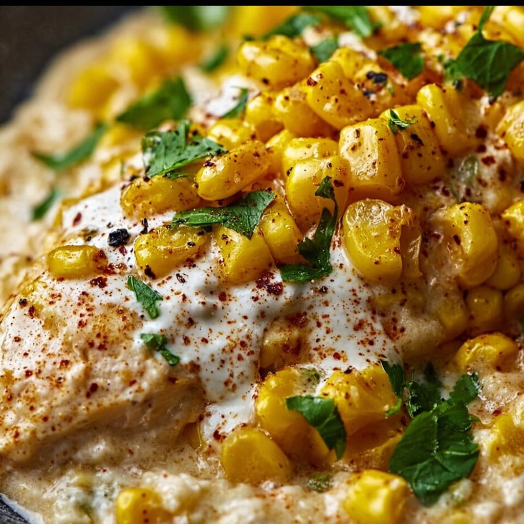 Slow Cooker Street Corn Chicken: Creamy Comfort in Every Bite