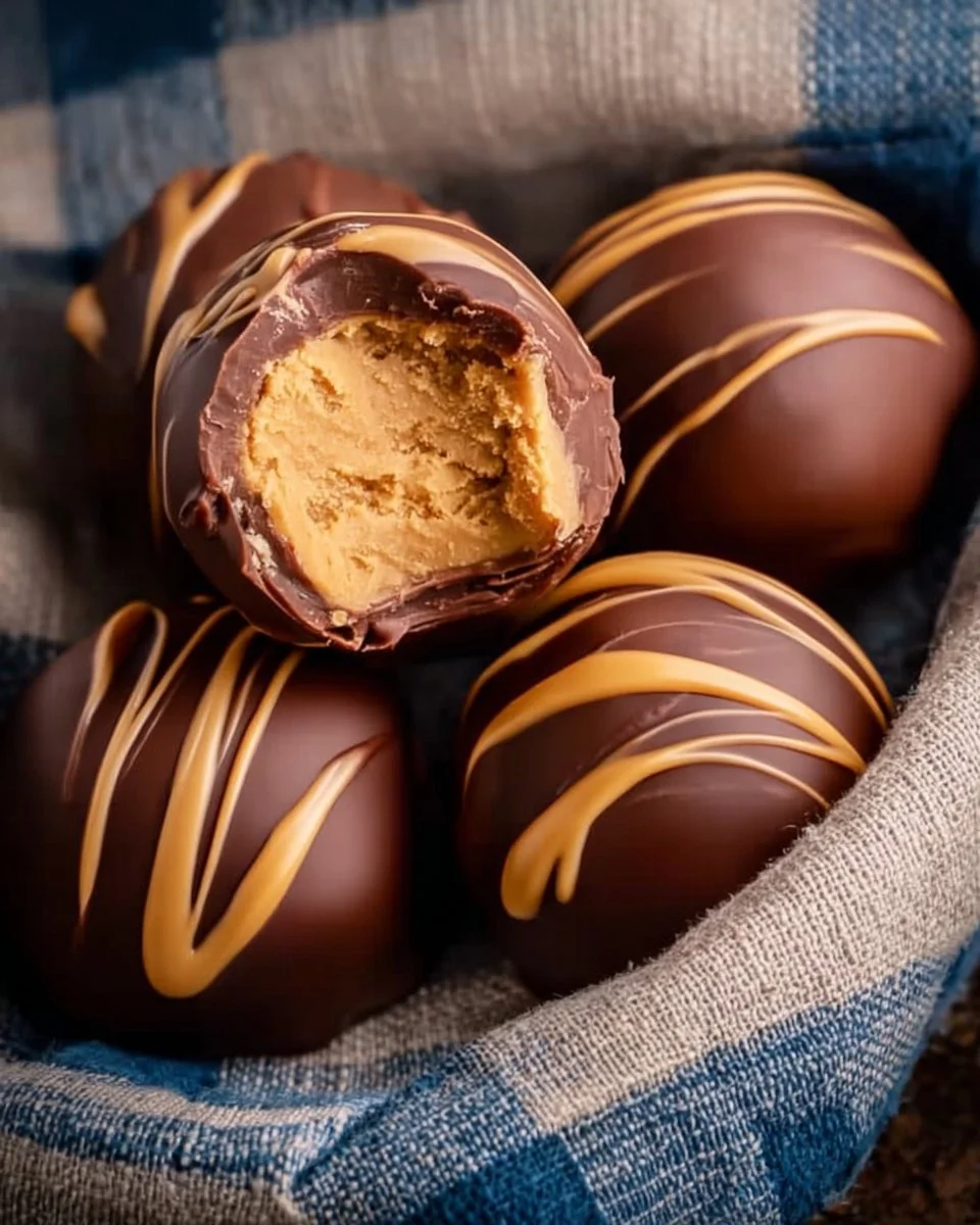 Peanut Butter Chocolate Fat Bombs for a low-carb treat