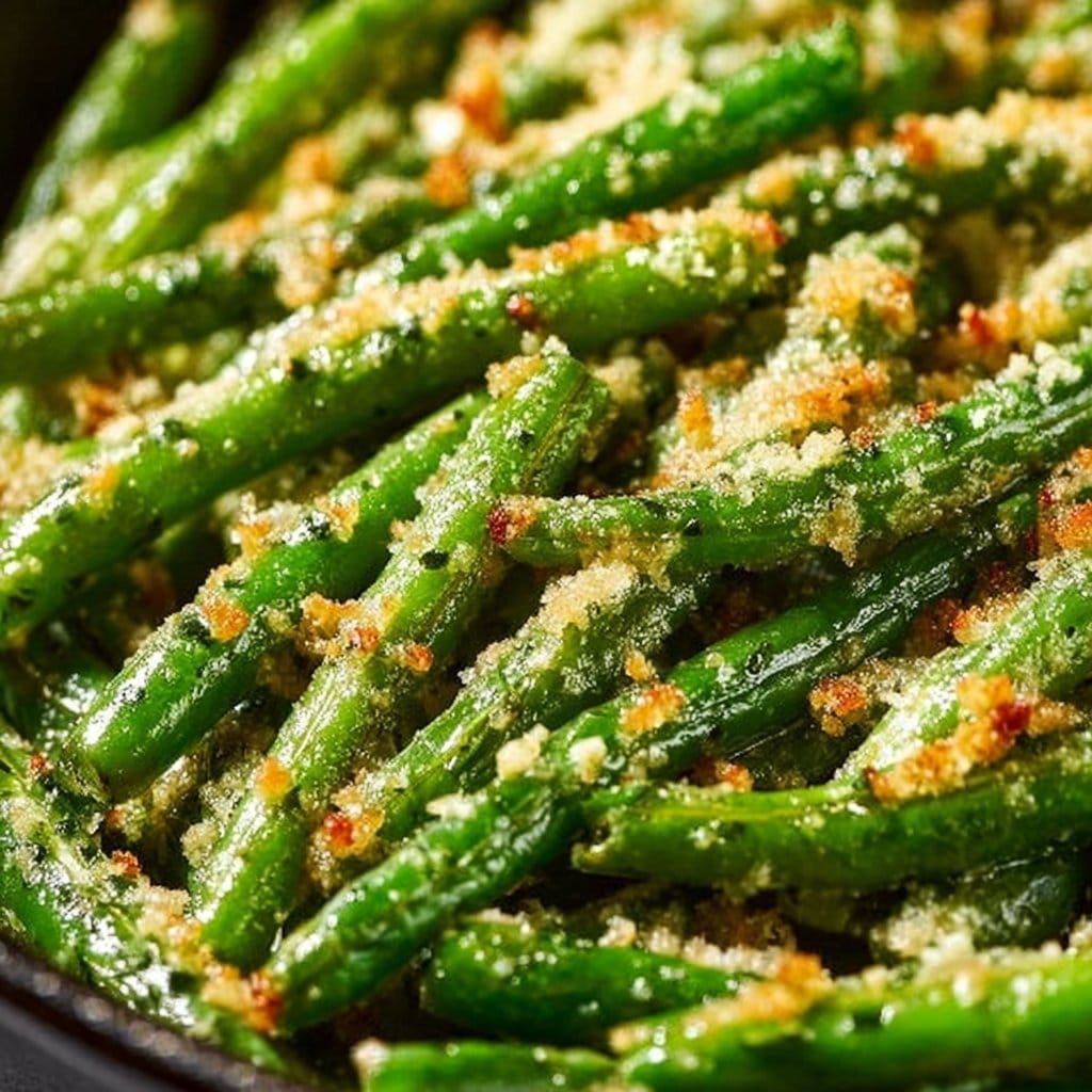 Garlic Parmesan Green Beans