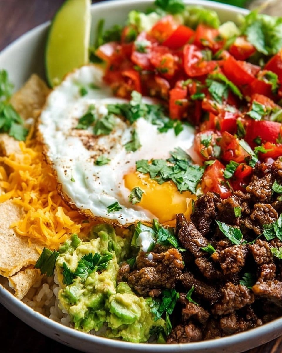Easy Low Carb Burrito Bowl - 25min Breakfast Protein-Packed